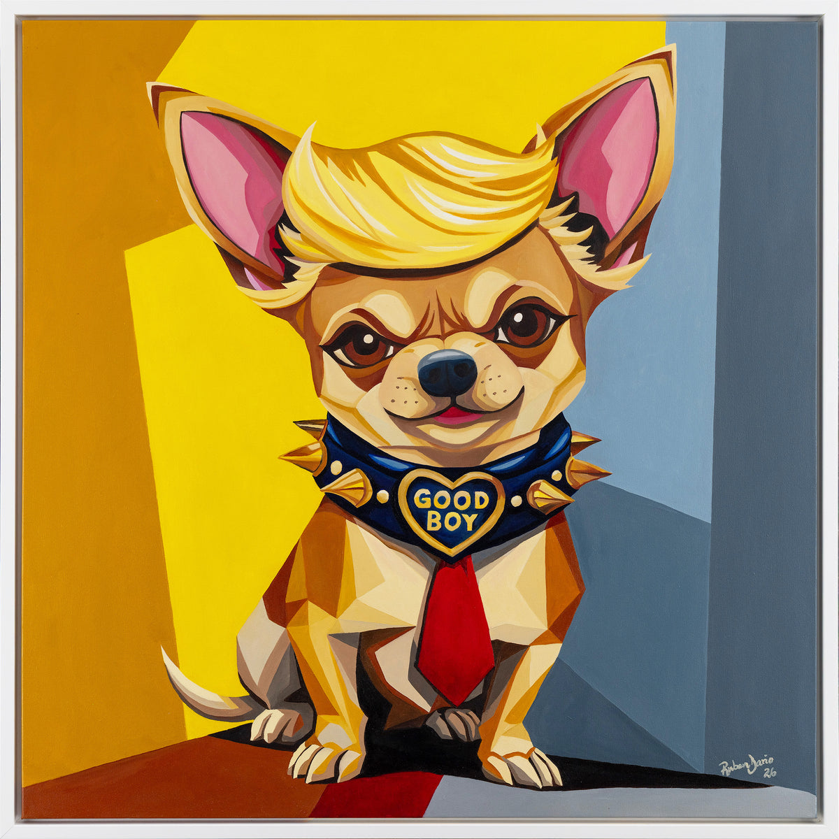 The Commander in Leash | Original Painting