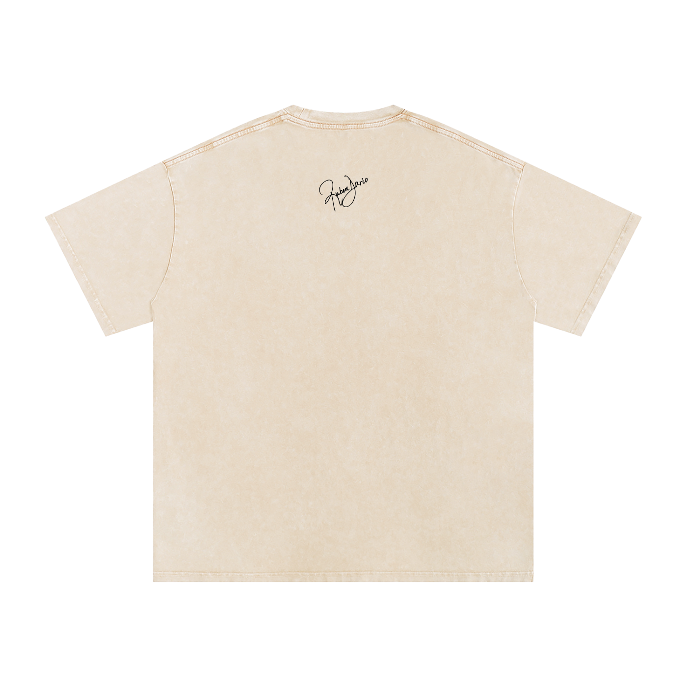 Snow Washed Oversized Cotton T-Shirt - The Commander