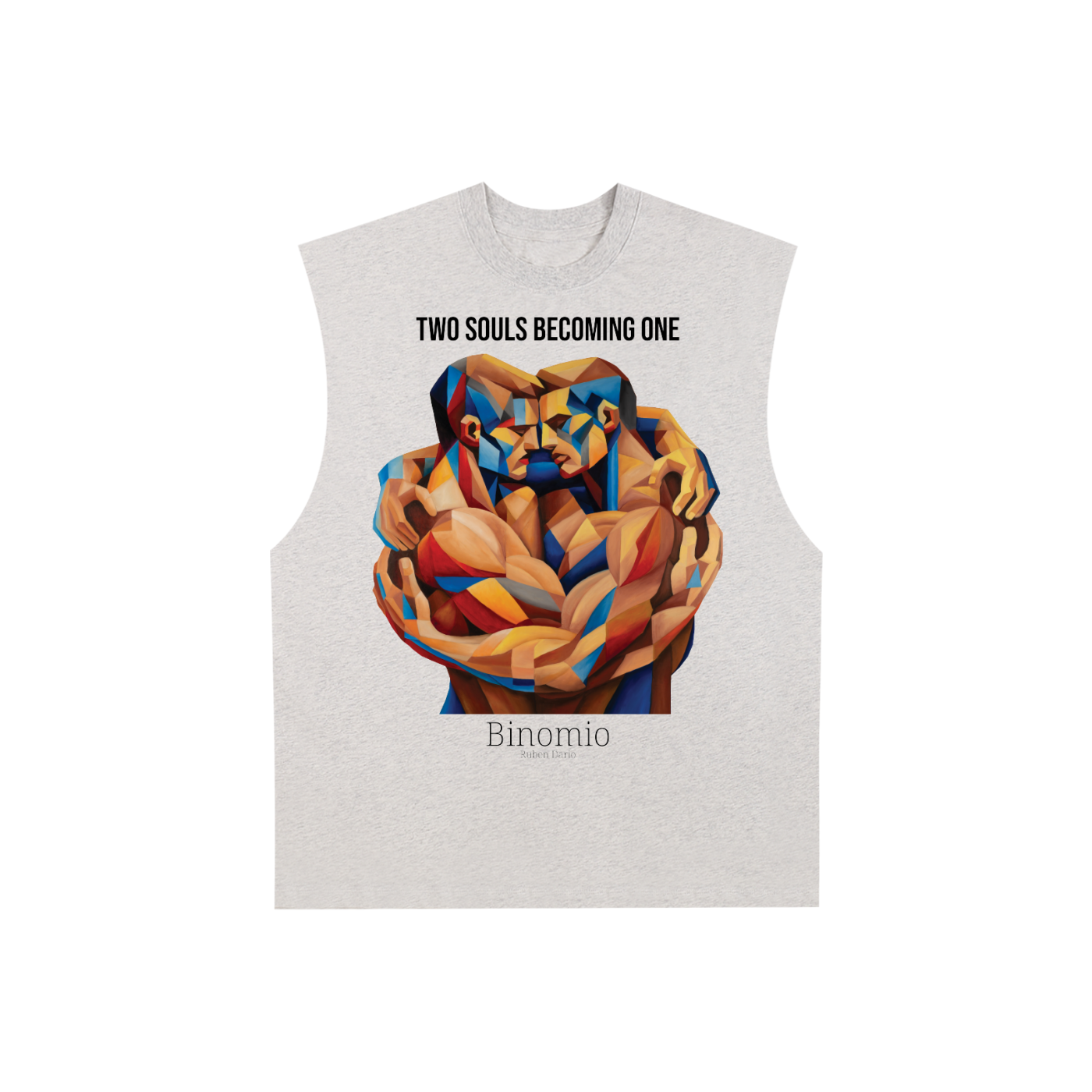 Raw Edge Cotton Tank Top