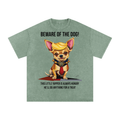 Snow Washed Oversized Cotton T-Shirt - The Commander