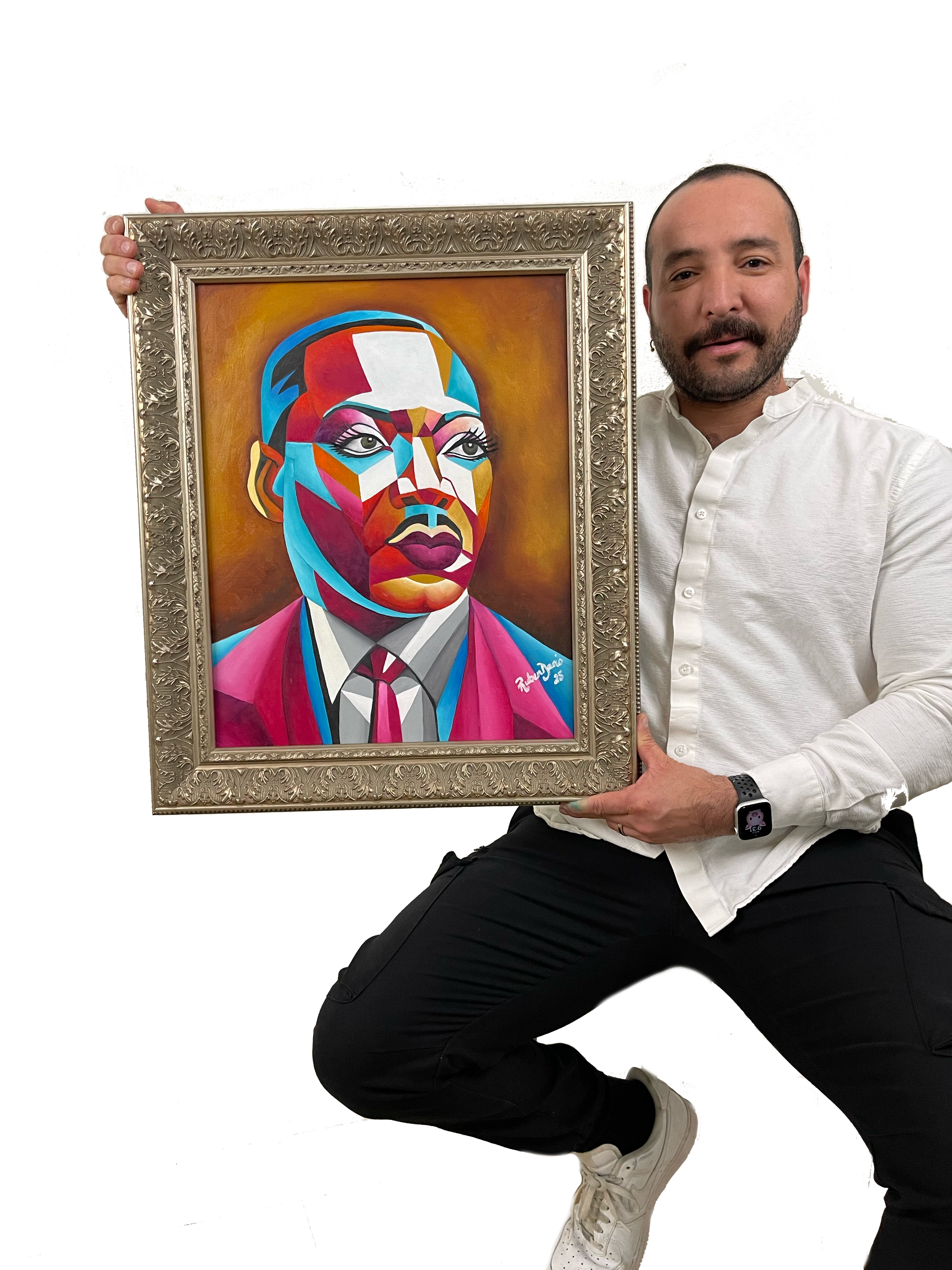 Martin Luther King Jr. - 16 × 20" oil on canvas