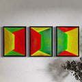 Light's Embrace | Set of 3 Original Paintings